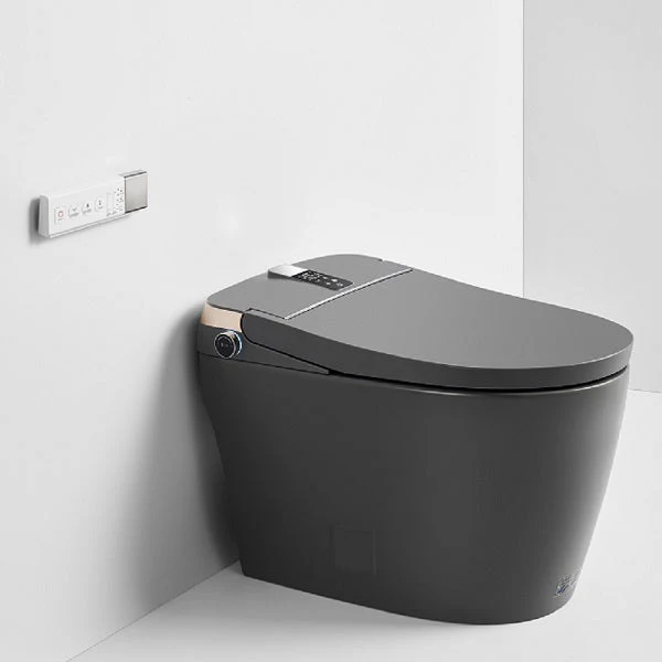 Cascada Milano Smart Toilet One-Piece with Heated Seat, Auto Flush & Bidet Functions Matte Gray - Image 13