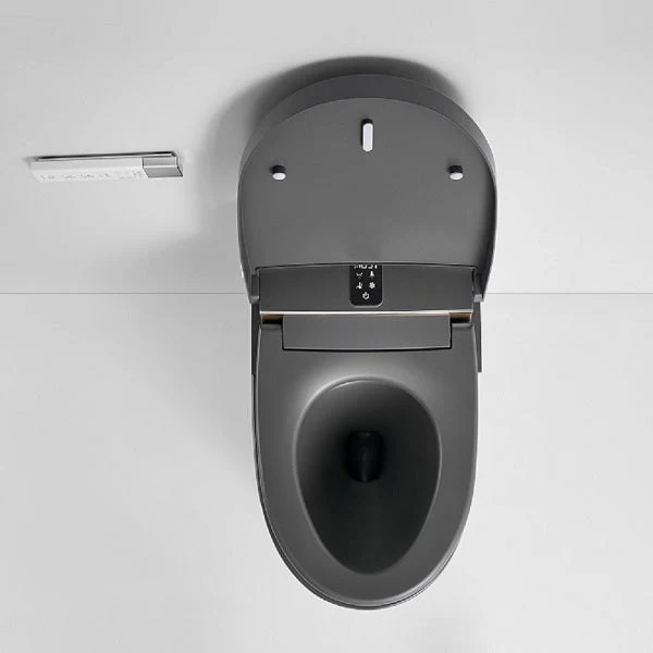 Cascada Milano Smart Toilet One-Piece with Heated Seat, Auto Flush & Bidet Functions Matte Gray - Image 9