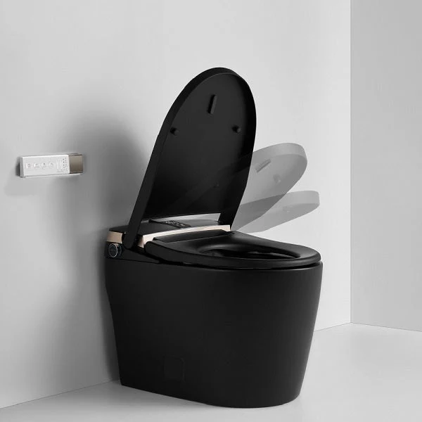 Cascada Milano Smart Toilet with Auto Flush and Heated Seat Matte Black - Image 11