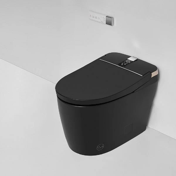Cascada Milano Smart Toilet with Auto Flush and Heated Seat Matte Black - Image 13