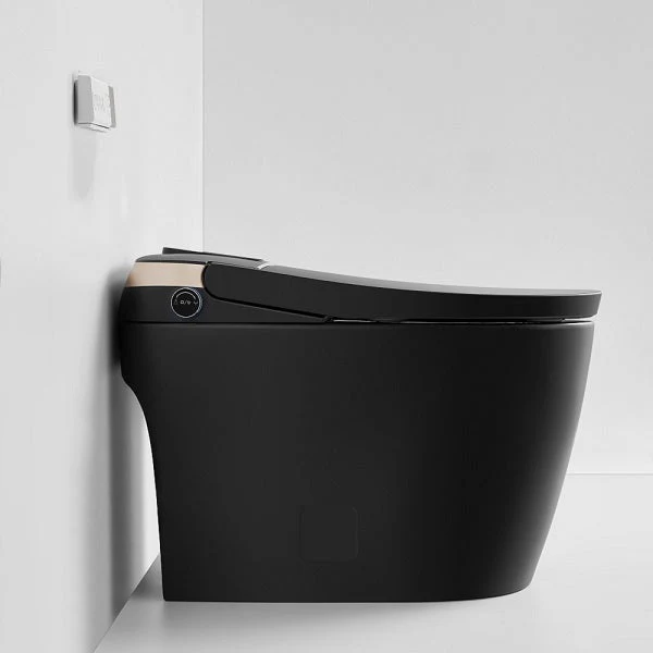 Cascada Milano Smart Toilet with Auto Flush and Heated Seat Matte Black - Image 3
