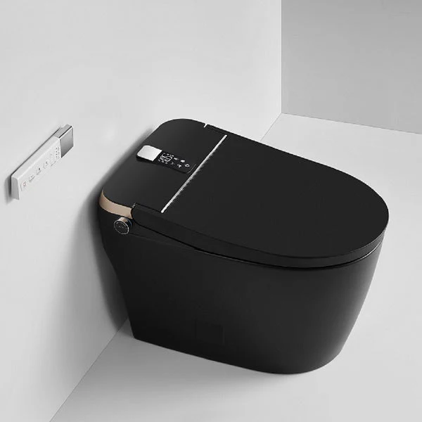 Cascada Milano Smart Toilet with Auto Flush and Heated Seat Matte Black - Image 4
