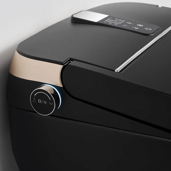 Cascada Milano Smart Toilet with Auto Flush and Heated Seat Matte Black - Image 7