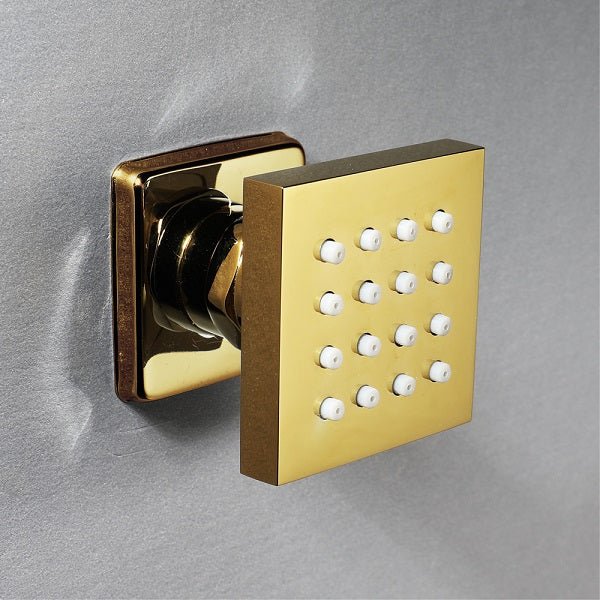 Cascada 2” Square Body Spray Shower Jet with built-in 16-Nozzles - Image 17