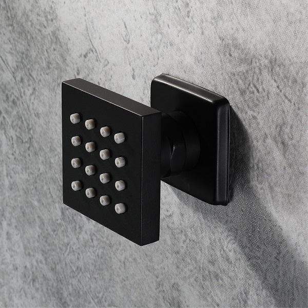 Cascada 2” Square Body Spray Shower Jet with built-in 16-Nozzles - Image 4