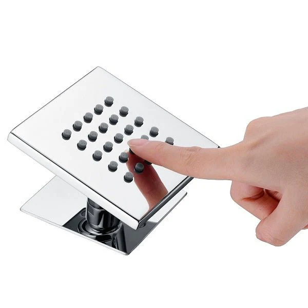 Cascada Modern Design 4” Square Body Spray Shower Jet - Image 17