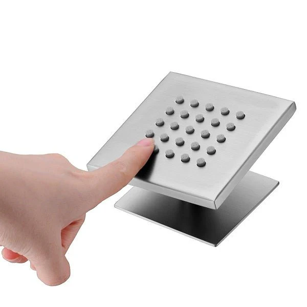 Cascada Modern Design 4” Square Body Spray Shower Jet - Image 19