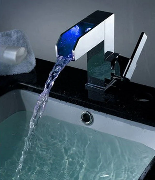 LED Waterfall Sink Faucet - Image 11
