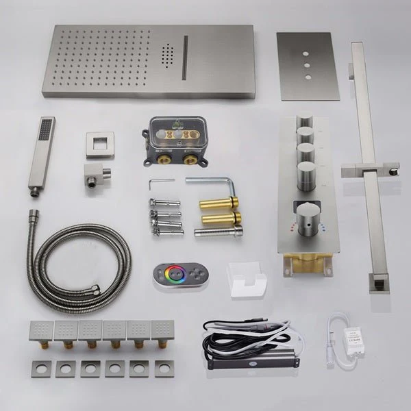 Cascada Naples 9"x22" Bluetooth LED Digital Shower System - Image 4