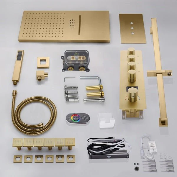 Cascada Naples 9"x22" LED Digital Music Shower System - Image 4