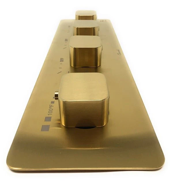 Cascada Napoli LED Shower System: Rainfall, Spa Mist, Thermostatic Control - Image 4