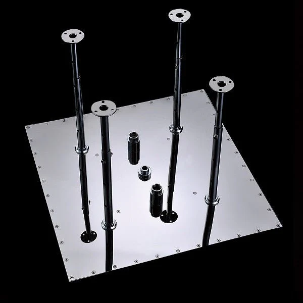 Cascada Napoli LED Shower System: Rainfall, Spa Mist, Thermostatic Control - Image 9