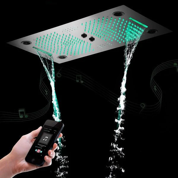 Cascada Pisa 16"x28" Music LED Shower Head - Image 4