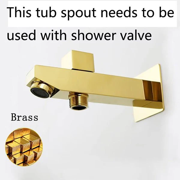 Cascada PivotFlow Wall-Mount Brass Spout - Image 7