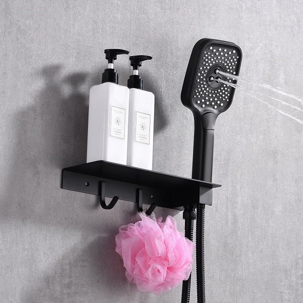 Cascada Pompeii 12" Matte Black Shower Set - Image 5