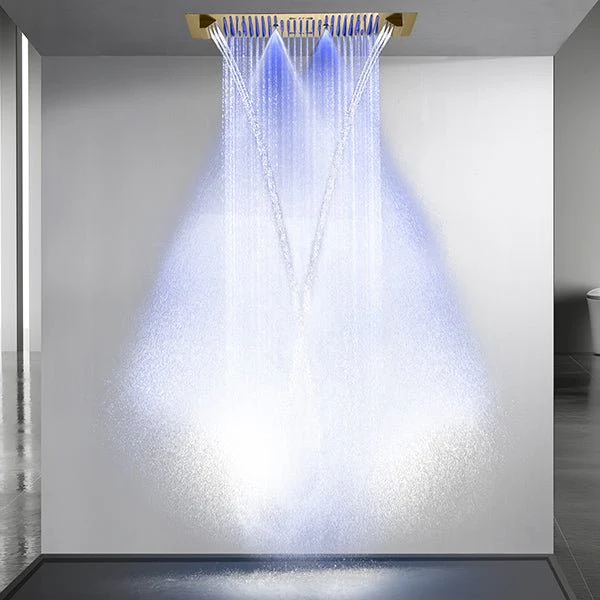 Cascada Portofino 16"x36" LED Music Dual Shower System - Image 7