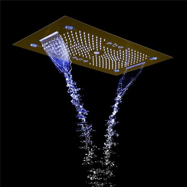 Cascada Rainbow 16"x28" LED Bluetooth Shower System - Image 9