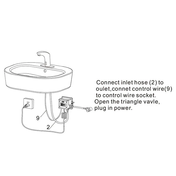 Cascada SensaTap Infrared Touch-Free Faucet - Image 4