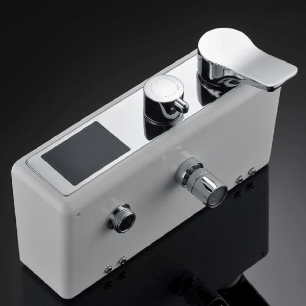 Cascada Serena 8" Digital Shower Faucet Set Chrome Finish - Image 11