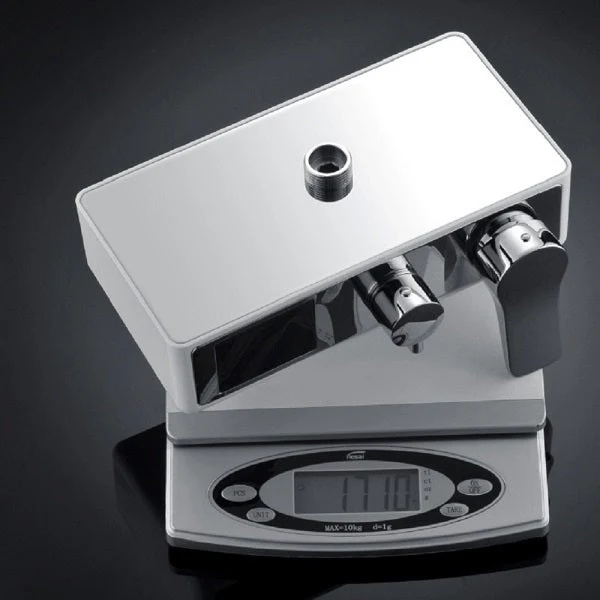 Cascada Serena 8" Digital Shower Faucet Set Chrome Finish - Image 17