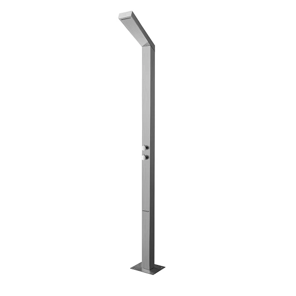 Cascada Showers Outdoor Shower Panel: Brushed Stainless Steel Finish for a Sleek and Stylish Look - Image 3