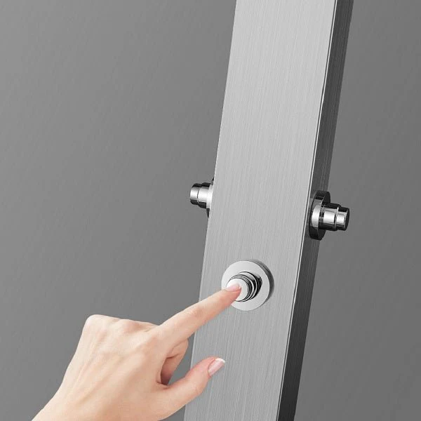 Cascada Showers Stainless Steel Outdoor Shower Panel: Upgrade Your Backyard Oasis - Image 3