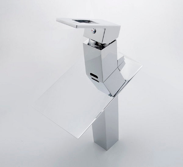 Cascada Showers Toscana LED Illuminated Waterfall Vessel Sink Faucet - Image 7