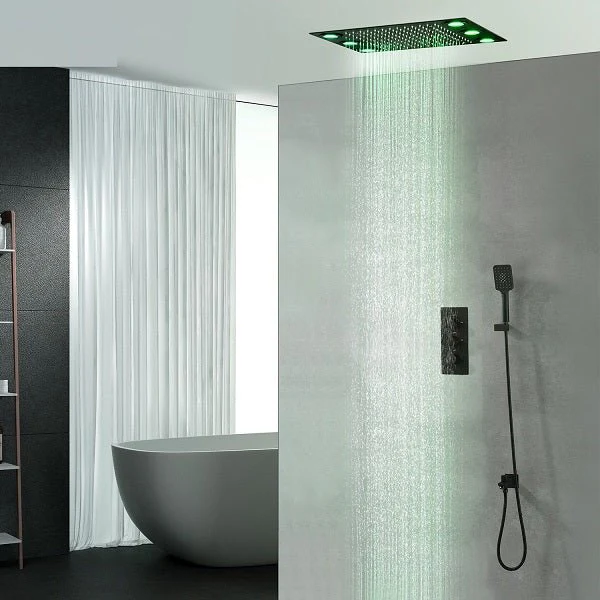 Cascada 14"x20" LED Shower System with 2-Way Thermostatic Valve - Image 17