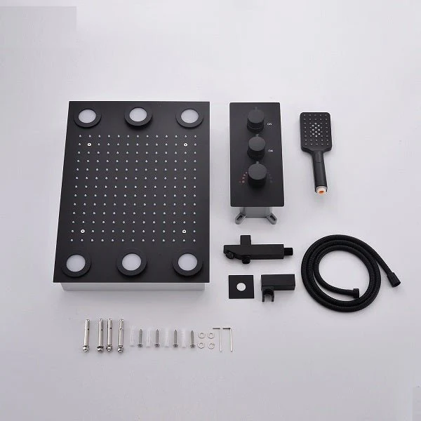 Cascada 14"x20" LED Shower System with 2-Way Thermostatic Valve - Image 21