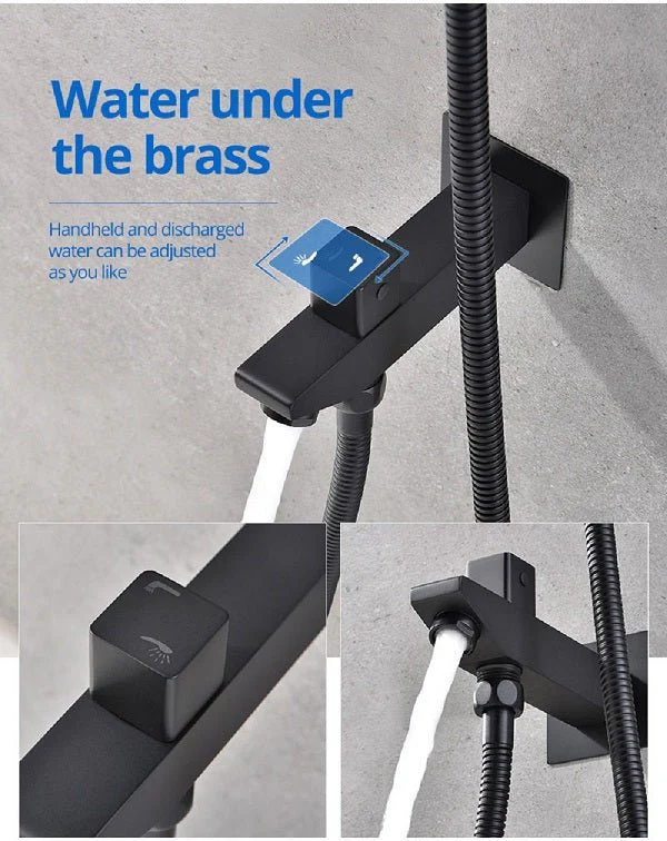 Cascada 14"x20" LED Shower System with 2-Way Thermostatic Valve - Image 7