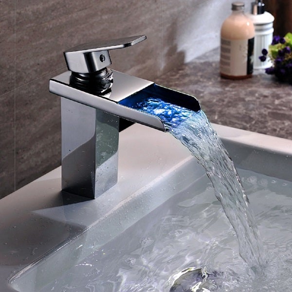 Cascada Veneto Chrome LED Waterfall Faucet - Image 3