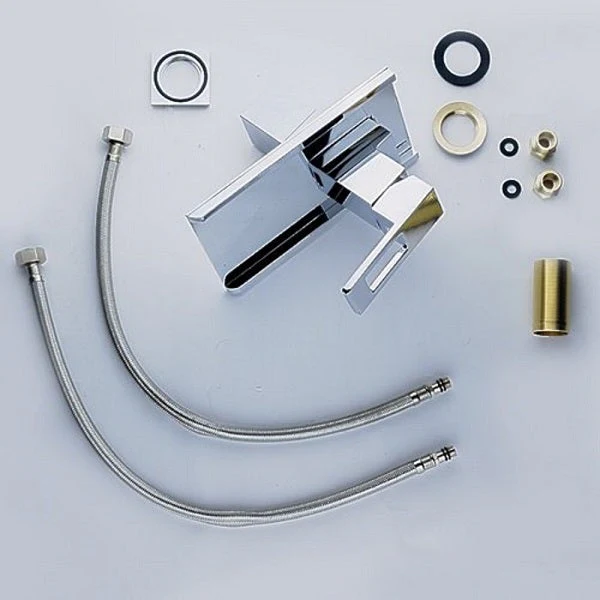 Cascada Venezia Chrome LED Waterfall Bathroom Faucet - Image 8