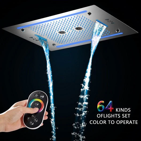 Cascada Venice 23"x31" LED Music Shower Head - Image 9