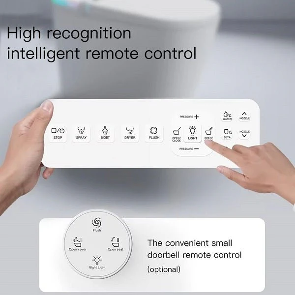 Cascada Verona All-in-One Ceramic Intelligent Toilet with Baby Wash, Voice Control and Power-Off Flushing - Image 13
