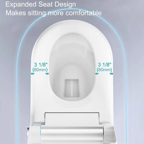 Cascada Verona All-in-One Ceramic Intelligent Toilet with Baby Wash, Voice Control and Power-Off Flushing - Image 18