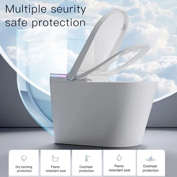 Cascada Verona All-in-One Ceramic Intelligent Toilet with Baby Wash, Voice Control and Power-Off Flushing - Image 19