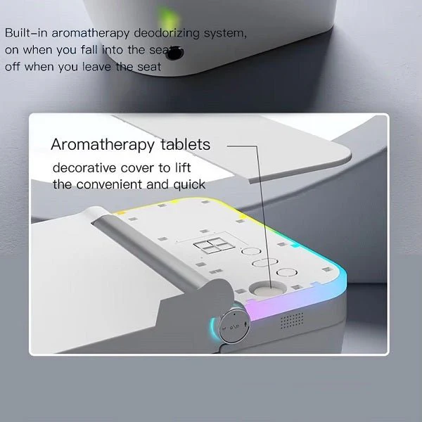 Cascada Verona All-in-One Ceramic Intelligent Toilet with Baby Wash, Voice Control and Power-Off Flushing - Image 4
