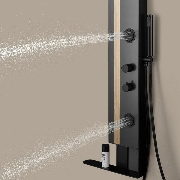 Dolce Luxury Shower Panel with Rainfall Showerhead, Body Jets, and Aromatherapy by Cascada Showers - Image 3