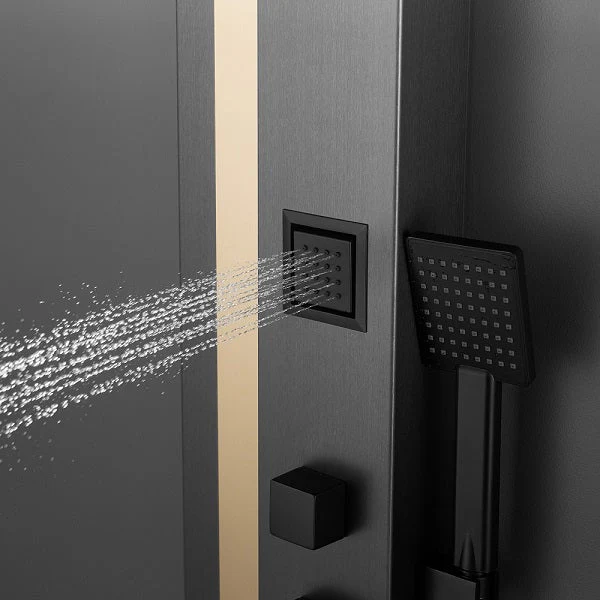 Eleganti All-in-One Shower Panel with Rain Showerhead, Body Jets, and Chromotherapy by Cascada Showers - Image 6