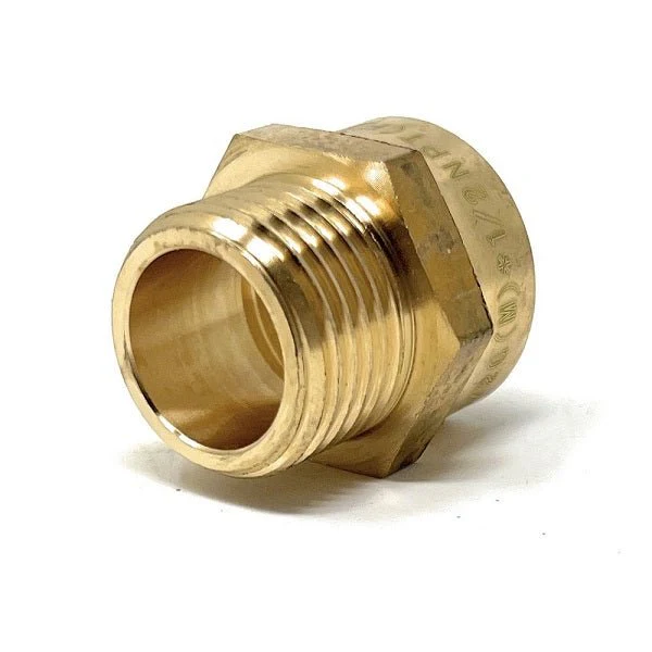 G Thread (British BSPP) Male to NPT Female Adapter - Lead Free (1/2" x 1/2") - Image 5