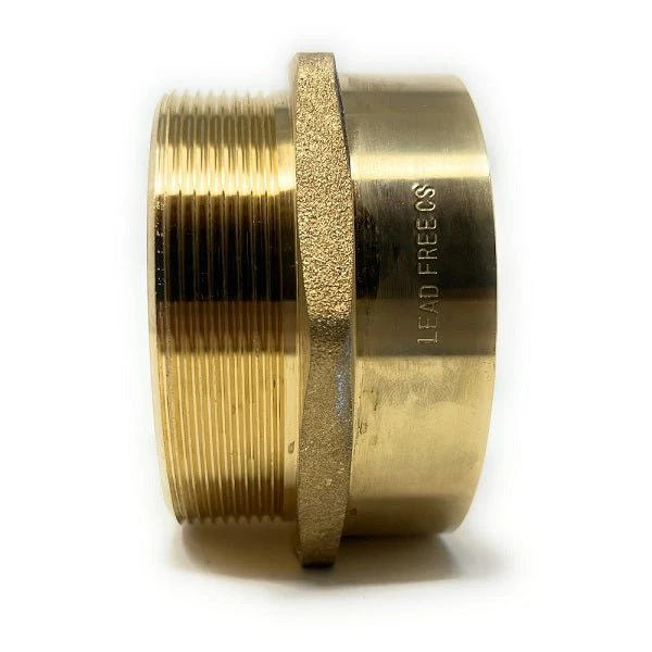 G Thread (British BSPP) Male to NPT Female Adapter - Lead-Free (3" x 3") - Image 8