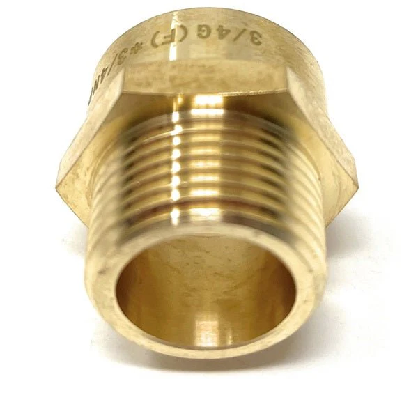 G Thread (British BSPP) Female to NPT Male Adapter - Lead Free (3/4" x 3/4") - Image 7