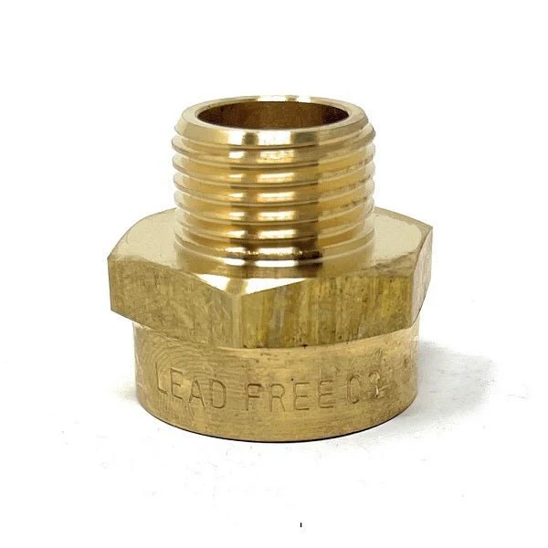 G Thread (British BSPP) Male to NPT Female Adapter - Lead Free (1/2" x 3/4") - Image 6