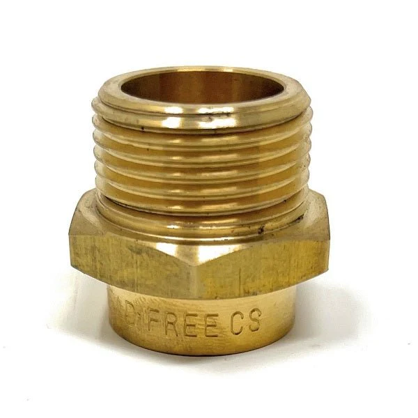 G Thread (British BSPP) Male to NPT Female Adapter - Lead Free (3/4" x 1/2") - Image 6