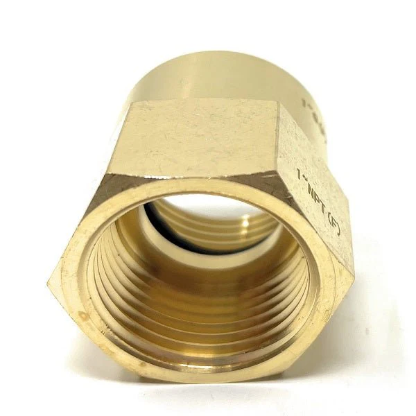 G Thread (British BSPP) Female to NPT Female Lead-Free Adapter (1" x 1") - Image 7