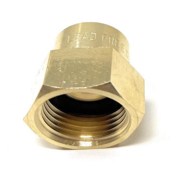 G Thread (British BSPP) Female to NPT Female Lead-Free Adapter (3/4" x 1/2") - Image 10