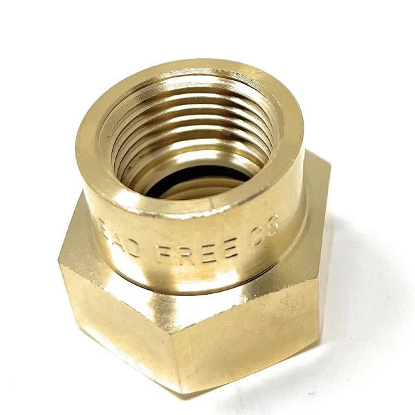 G Thread (British BSPP) Female to NPT Female Lead-Free Adapter (3/4" x 1/2") - Image 9