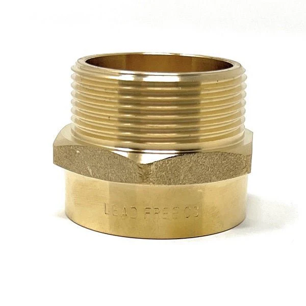 Lead-Free G Thread (British BSPP) Female to NPT Male Adapter (1 1/2" x 1 1/2") - Image 10