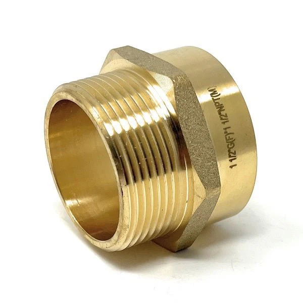 Lead-Free G Thread (British BSPP) Female to NPT Male Adapter (1 1/2" x 1 1/2") - Image 11