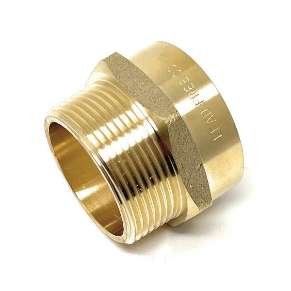 Lead-Free G Thread (British BSPP) Female to NPT Male Adapter (1 1/2" x 1 1/2") - Image 12